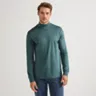Men's Cotton Supima Mock Turtleneck