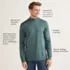 Men's Big and Tall Cotton Supima Mock Turtleneck, alternative image