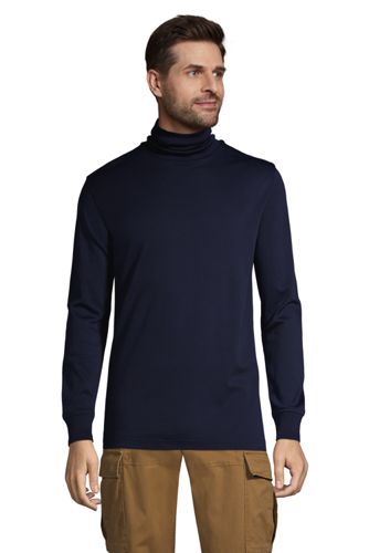 Le T-Shirt Col Roulé en Coton Supima® pour Homme