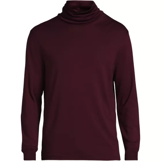 Men's Tall Cotton Supima Turtleneck - primary
