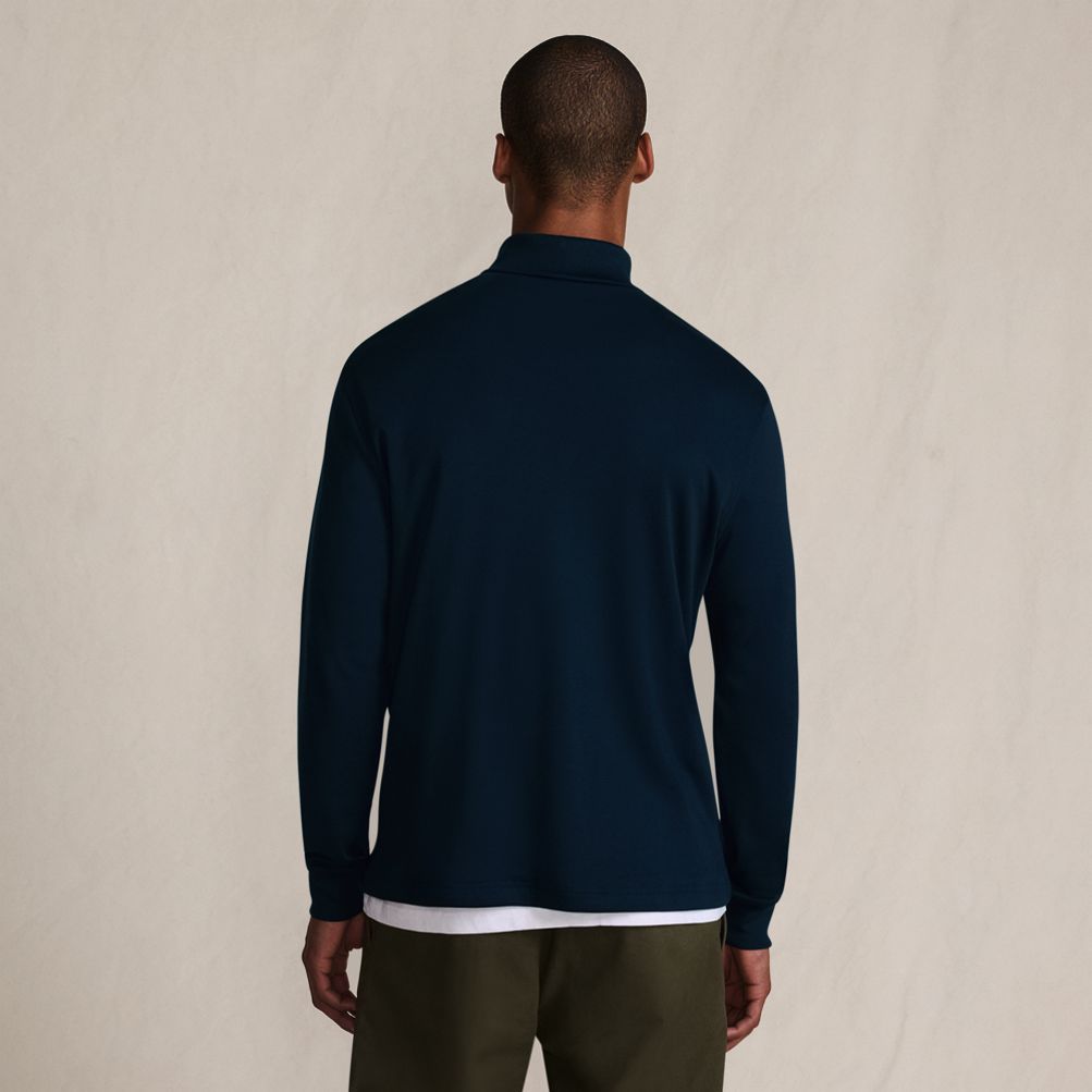 Men's Cotton Supima Turtleneck | Lands' End