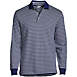 Men's Long Sleeve Jacquard Super Soft Supima Polo Shirt, Front