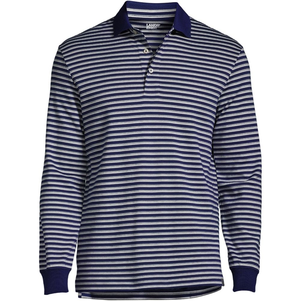 Lands end 2025 long sleeve polo