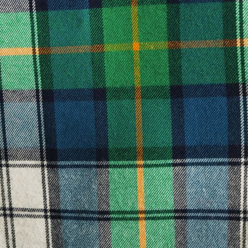 Green/Baltic Teal Plaid