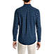 Men's Tailored Fit No Iron Twill Long Sleeve Shirt, Back