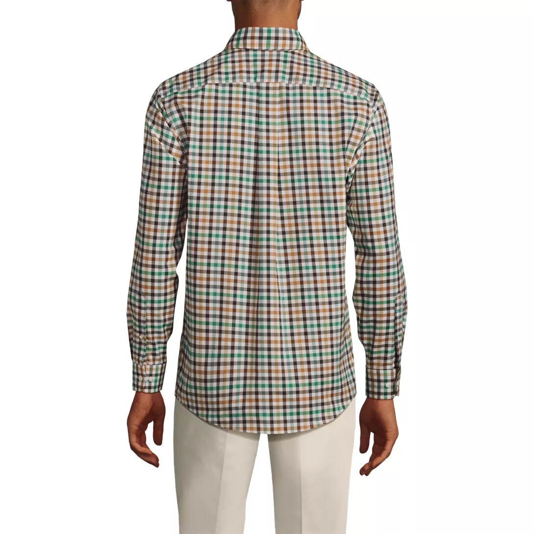 Men's Traditional Fit No Iron Twill Shirt