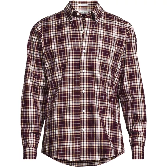 Men's Big and Tall Traditional Fit No Iron Twill Shirt - primary