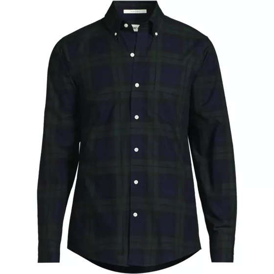 Men's Big Traditional Fit No Iron Twill Shirt - primary