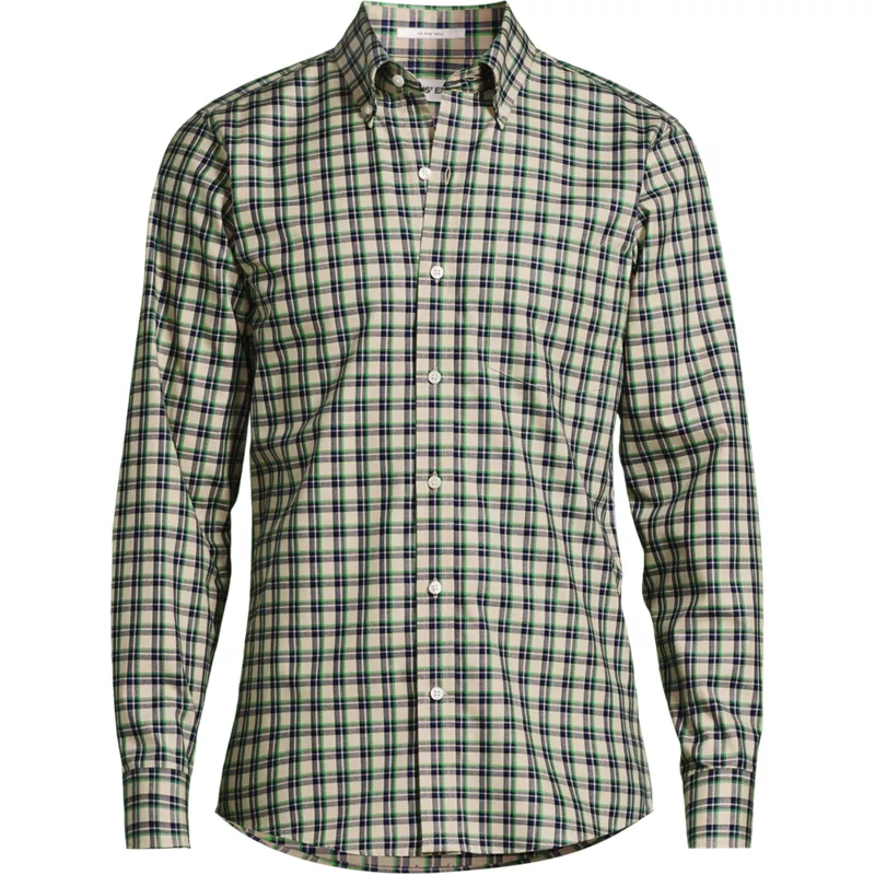 Men's Tall Traditional Fit No Iron Twill Shirt, Front