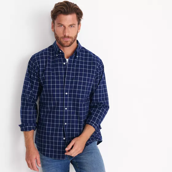 Men's No Iron Twill Shirt - primary