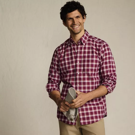 Men's No Iron Twill Shirt - primary