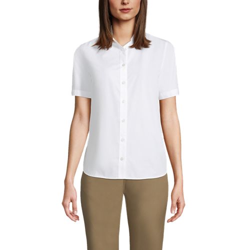 School Uniform Women's Short Sleeve Broadcloth Shirt - image 3