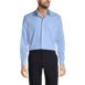 Men's Long Sleeve Straight Collar Solid No Iron Pinpoint, Front