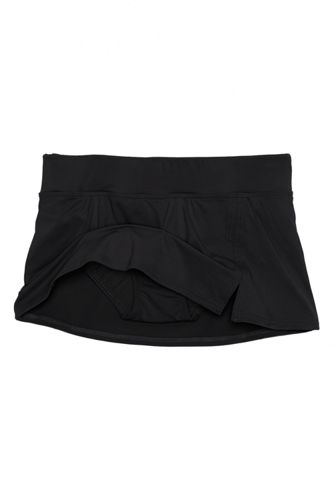 lands end swim mini skirt