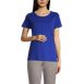 Women's Petite Short Sleeve Jewelneck Tee, Front