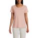 Women's Short Sleeve Jewelneck Tee, Front