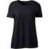 Women's Petite Short Sleeve Jewelneck Tee, Front