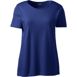 Women's Petite Short Sleeve Jewelneck Tee, Front