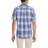 Men's Short Sleeve No Iron Twill Shirt, Back
