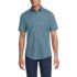 Men's Short Sleeve No Iron Twill Shirt, Front
