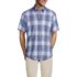 Men's Short Sleeve No Iron Twill Shirt, Front