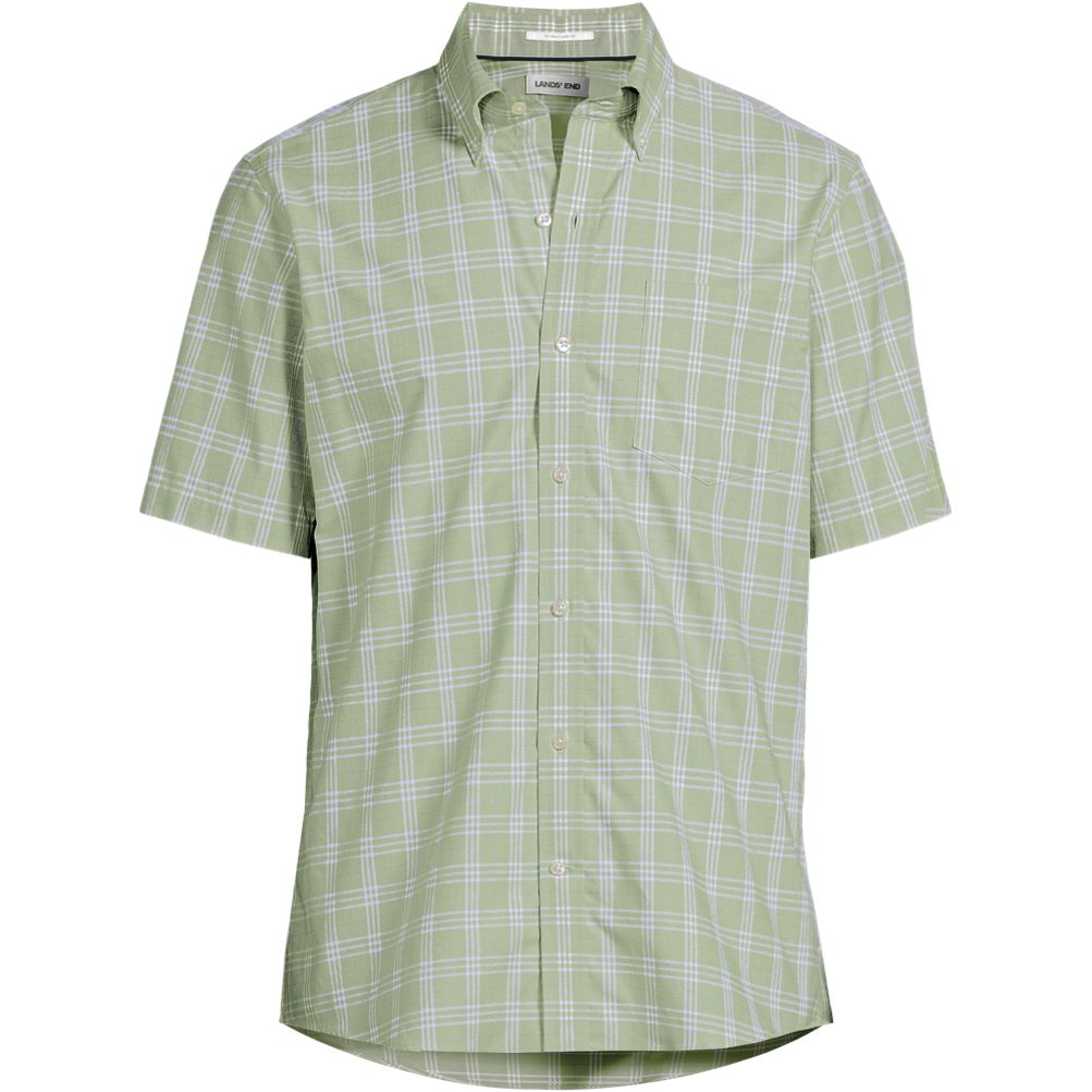 men's short sleeve no iron dress shirt Men's Short Sleeve No Iron Twill Shirt