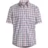 Men's Big and Tall Short Sleeve No Iron Twill Shirt, Front