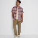 Men's Short Sleeve No Iron Twill Shirt, alternative image