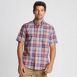 Men's Short Sleeve No Iron Twill Shirt, Front