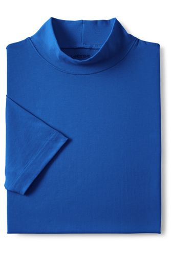 mock turtleneck short sleeve golf shirts