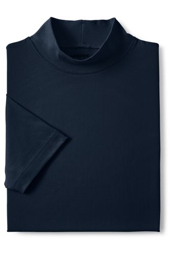 lands end mock turtleneck mens