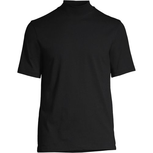 mens short sleeve mock shirt