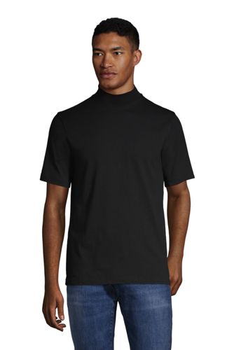 mens dress mock neck shirts