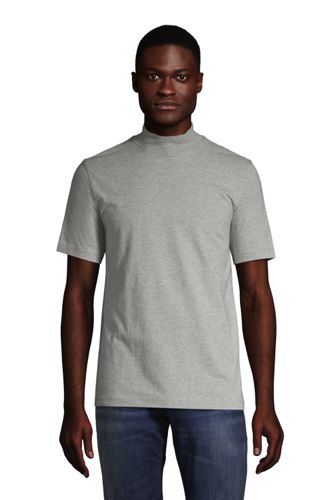 mens dress mock neck shirts