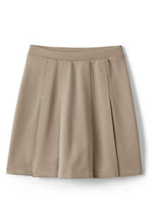 School Uniform Girls Ponte Pleat Skirt, Front