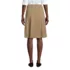 Women's Ponte Pleat Skirt Top of Knee, Back
