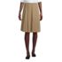 School Uniform Women's Ponte Pleat Skirt Top of Knee, Front