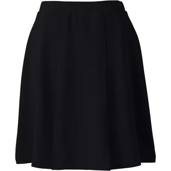 Women's Ponte Pleat Skirt Top of Knee - primary