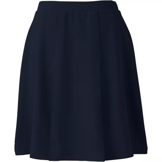 Women's Ponte Pleat Skirt Top of Knee - primary
