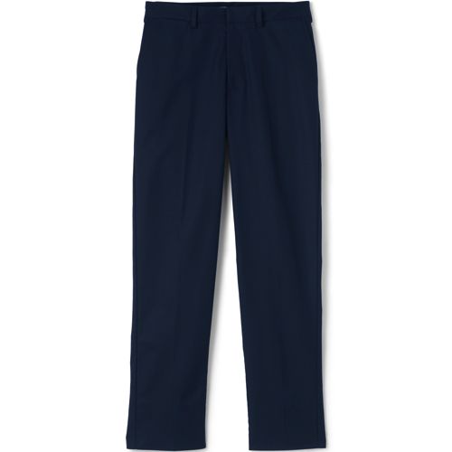 Girls Plain Front Dress Pants