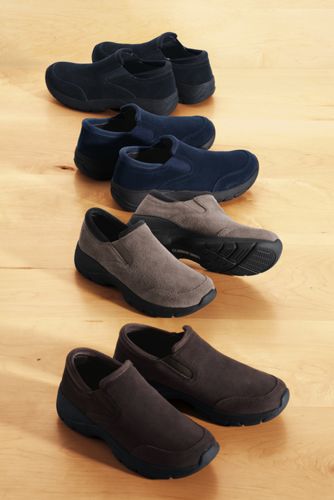 All Weather Suede Leather Slip On 
