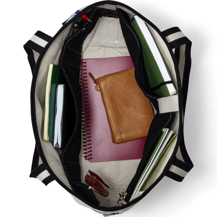 Canvas Pocket Tote view 4
