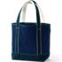 Medium Print 5 Pocket Open Top Canvas Tote Bag, Back