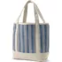 Medium Print 5 Pocket Open Top Canvas Tote Bag, Back
