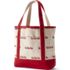 Medium Print 5 Pocket Open Top Canvas Tote Bag, Front