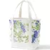 Medium Print 5 Pocket Open Top Canvas Tote Bag, Front