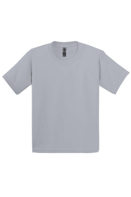Gildan Unisex Youth Short Sleeve Screen Print Logo T-Shirt