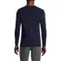 Men's Knit Rib Pajama Henley, Back