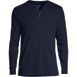 Men's Knit Rib Pajama Henley, Front