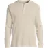 Men's Big Knit Rib Pajama Henley, Front